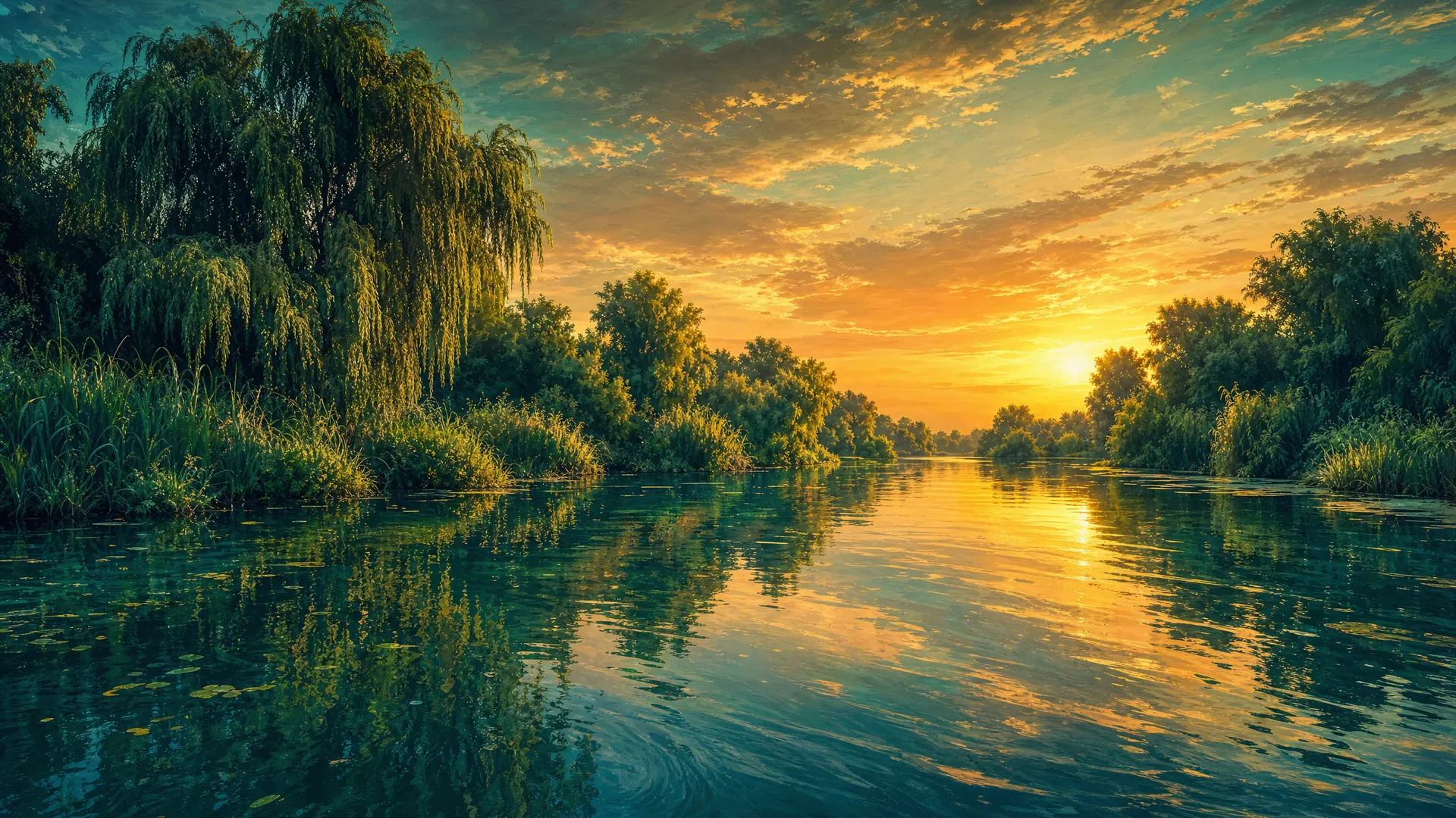 Canal sălbatic pe Borcea